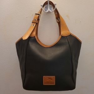 DOONEY & BOURKE LEATHER HOBO BAG